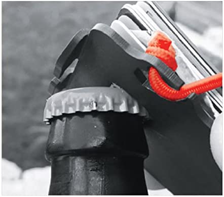 Cache Tool bottle opener in action